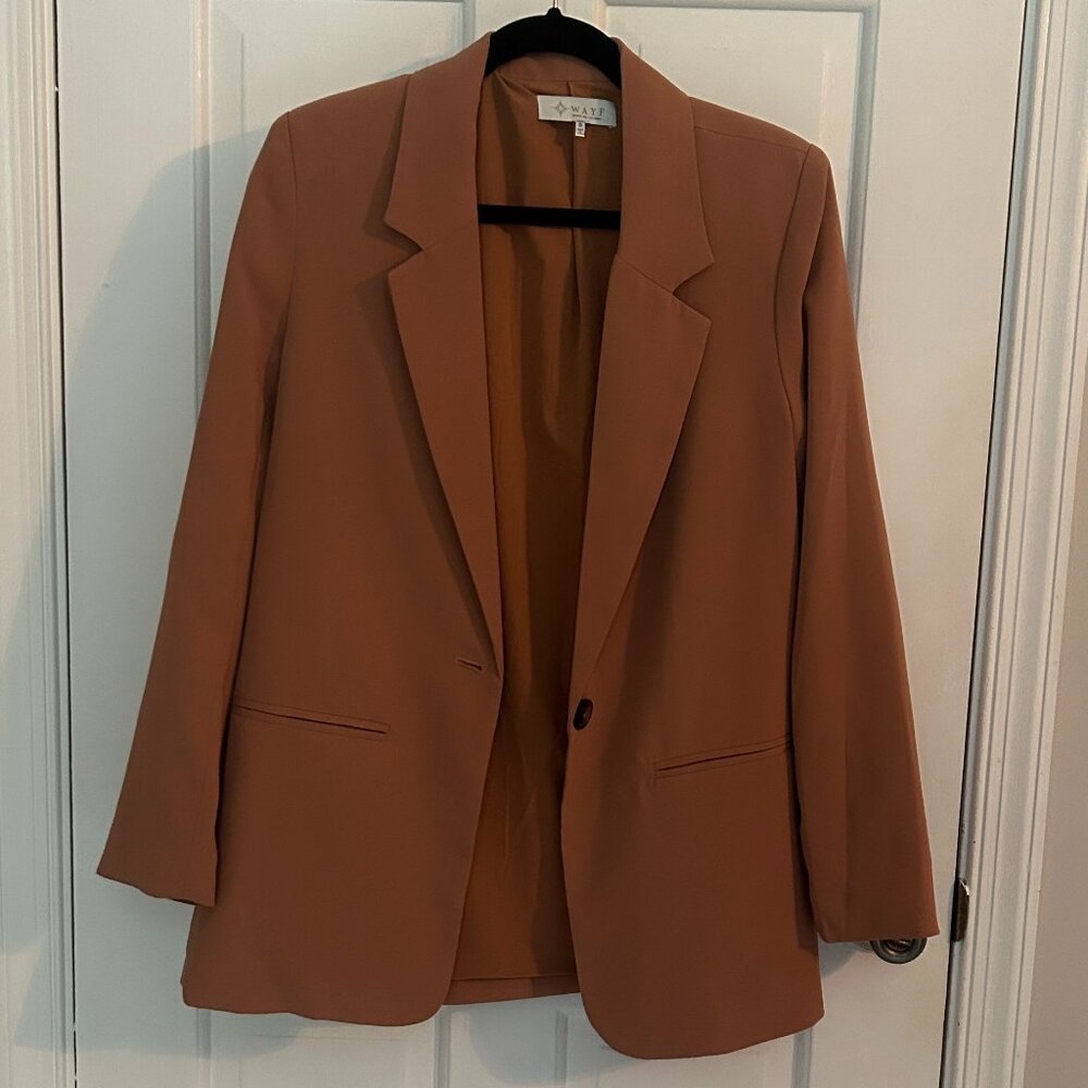 WAYF Tan Women's Blazer